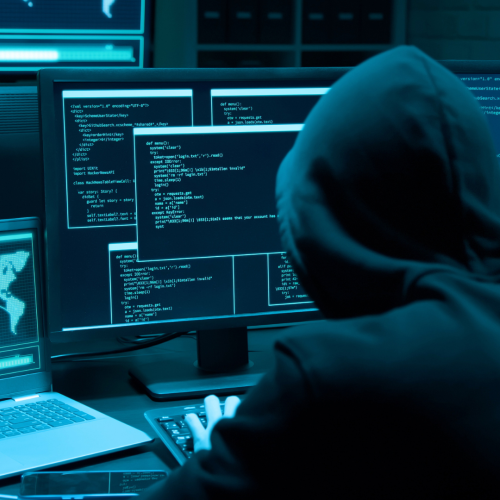 Photo of man in cyberseurity