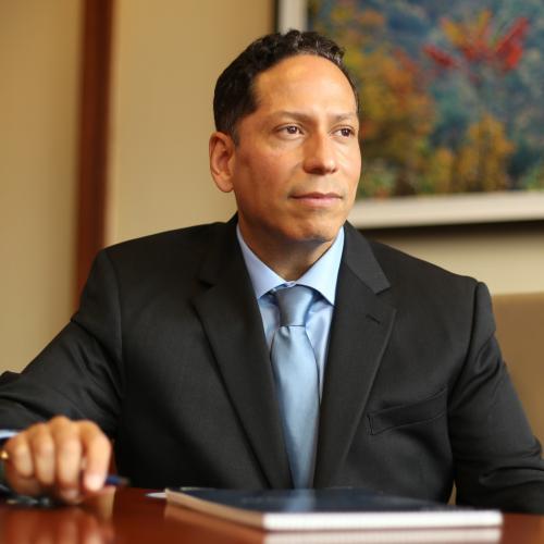 Photo of guest speaker Dr. Vincent Guillamo-Ramos