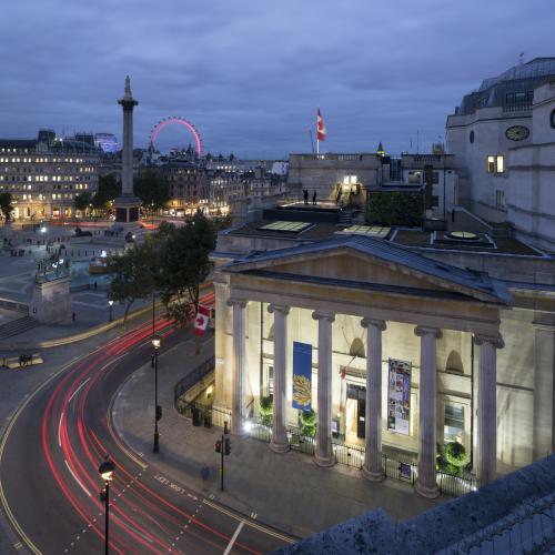 Canada House, Trafalgar Square, London UK
