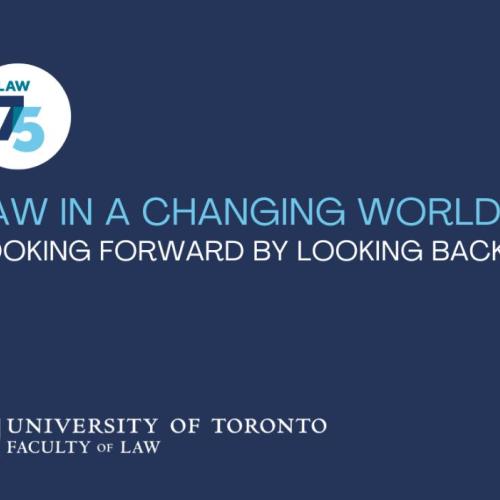 Law in a changing world 