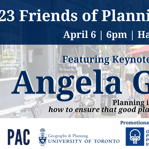 Friends of Planning Spring Social 2023 banner