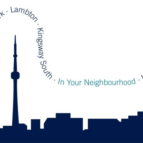 Toronto Graphic naming all the neighbourhoods in Toronto