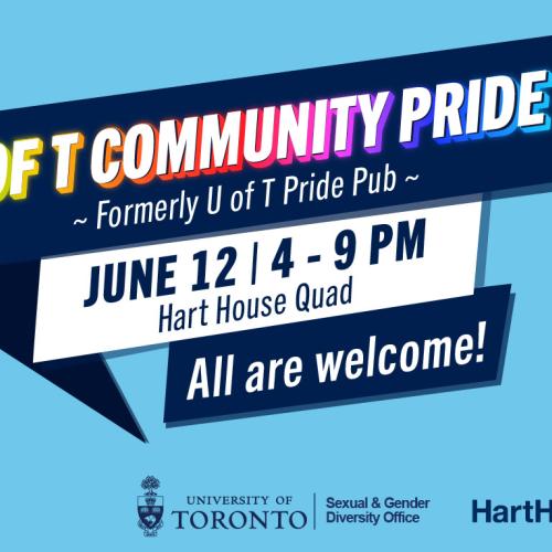 U of T Community Pride Poster