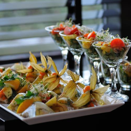 An array of appetizers