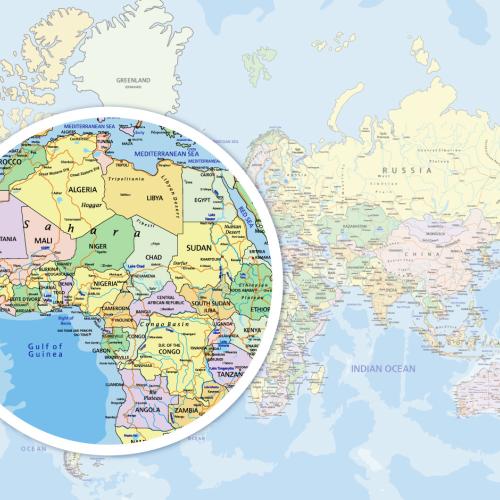 Map of Africa