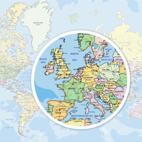 Map of Europe