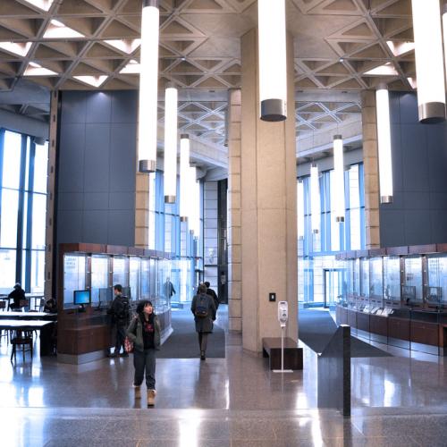Robarts library lobby