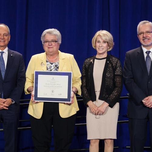 2019 Vivek Goel Faculty Citizenship Award Winner - Andrea Sass-Kortsak