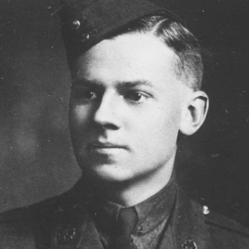 Harold Reid Wilkonson, killed in action in 1917. Photo courtesy U of T Archives A1973-0026/515P (03).